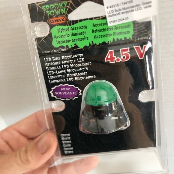 Lemax Spooky Town LED Green Lights - Picture 7 of 8